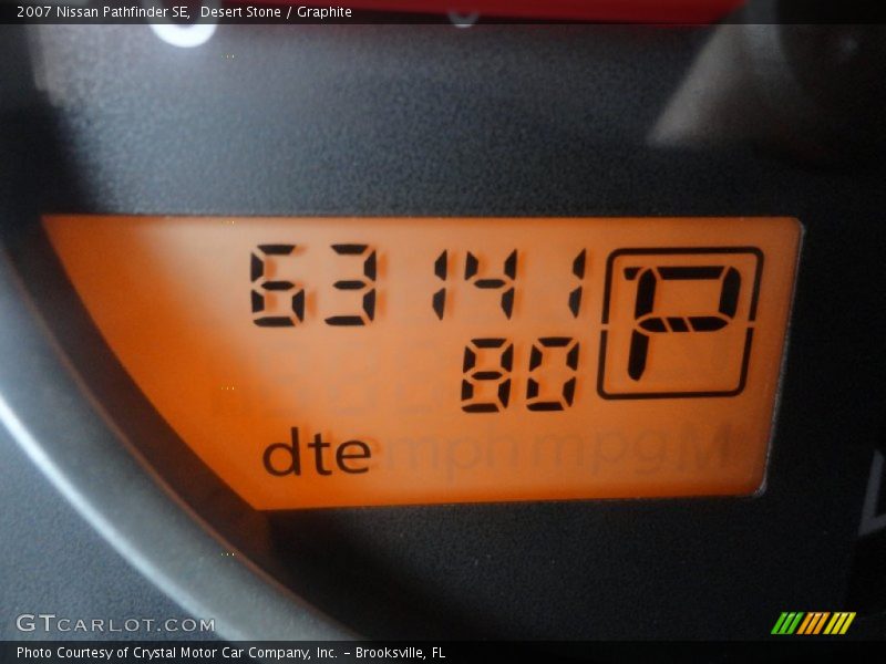 Desert Stone / Graphite 2007 Nissan Pathfinder SE