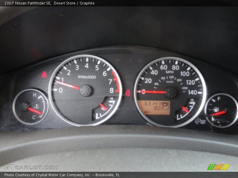 Desert Stone / Graphite 2007 Nissan Pathfinder SE