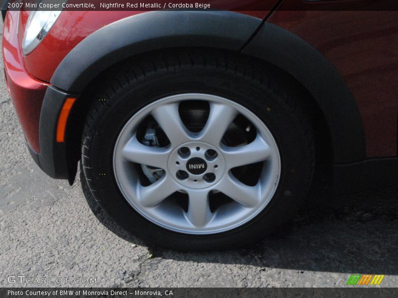 Nightfire Red Metallic / Cordoba Beige 2007 Mini Cooper Convertible