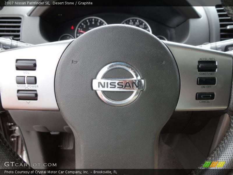 Desert Stone / Graphite 2007 Nissan Pathfinder SE