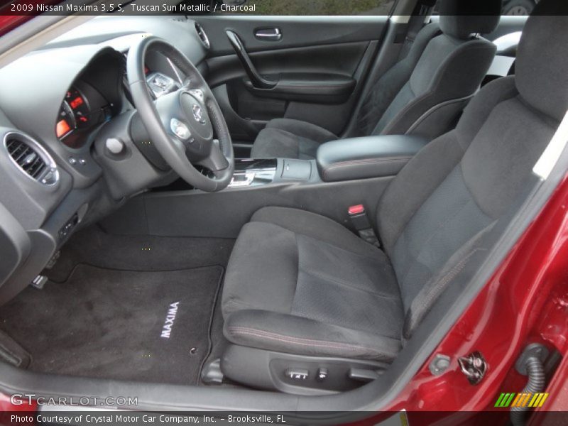 Tuscan Sun Metallic / Charcoal 2009 Nissan Maxima 3.5 S