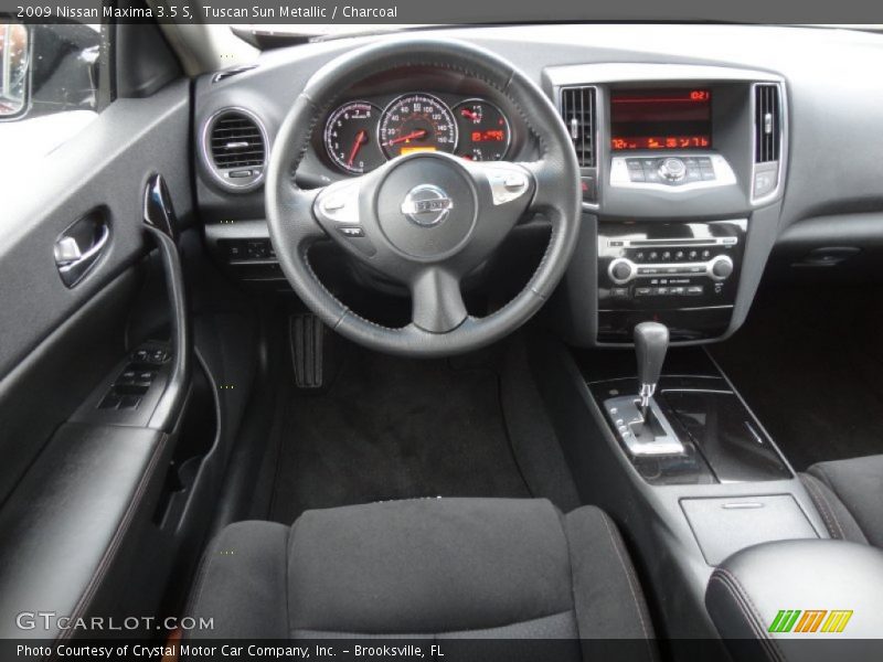 Tuscan Sun Metallic / Charcoal 2009 Nissan Maxima 3.5 S
