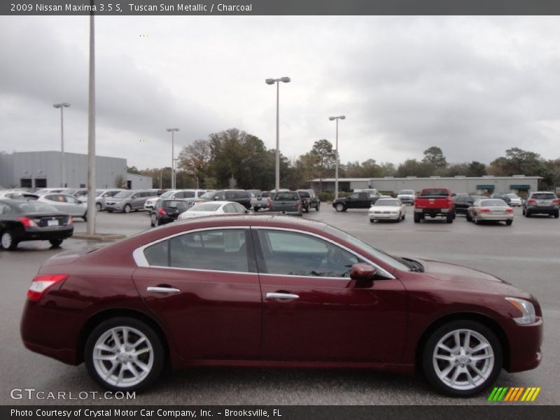 Tuscan Sun Metallic / Charcoal 2009 Nissan Maxima 3.5 S