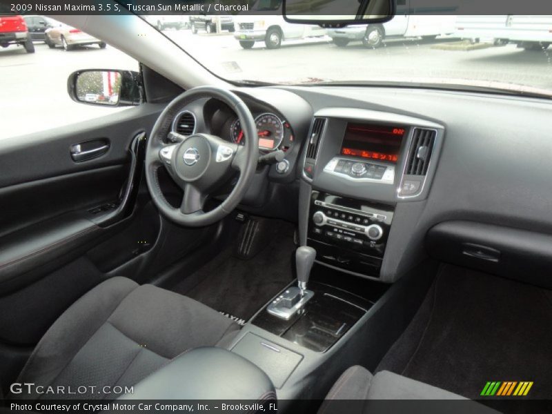 Tuscan Sun Metallic / Charcoal 2009 Nissan Maxima 3.5 S