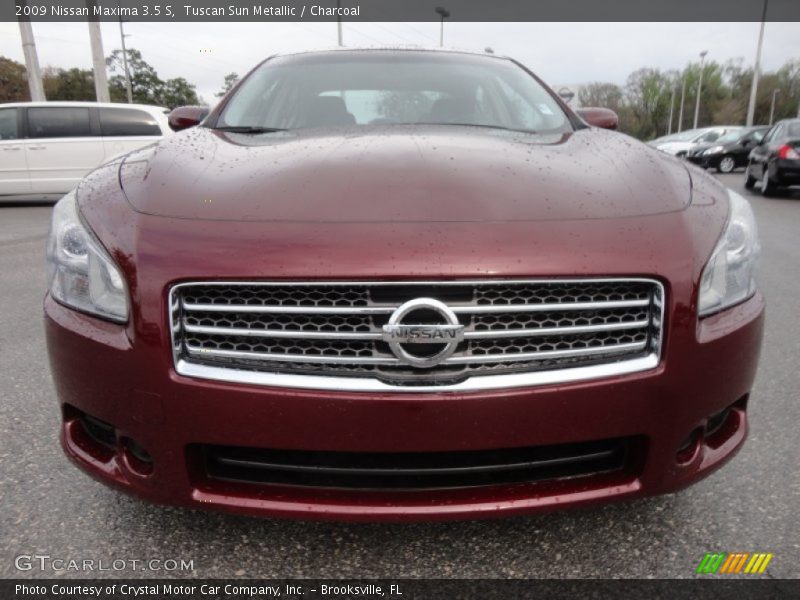 Tuscan Sun Metallic / Charcoal 2009 Nissan Maxima 3.5 S