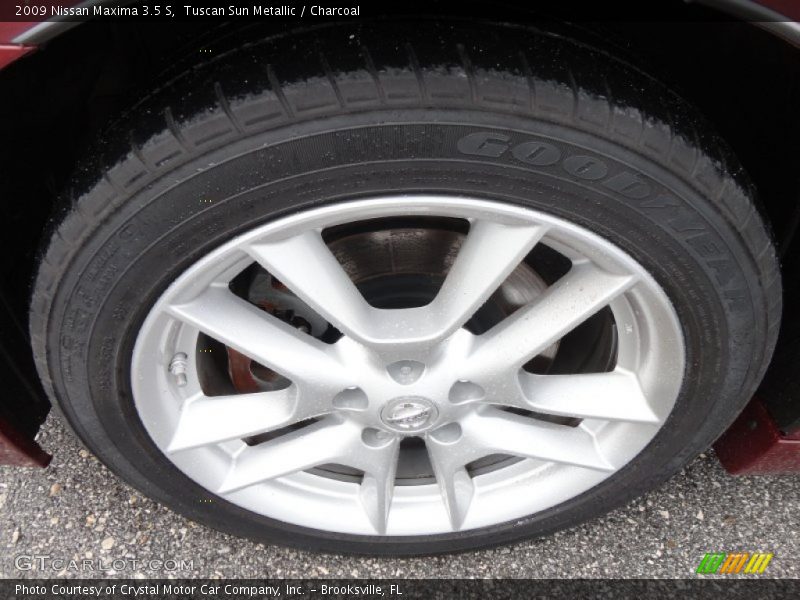 Tuscan Sun Metallic / Charcoal 2009 Nissan Maxima 3.5 S