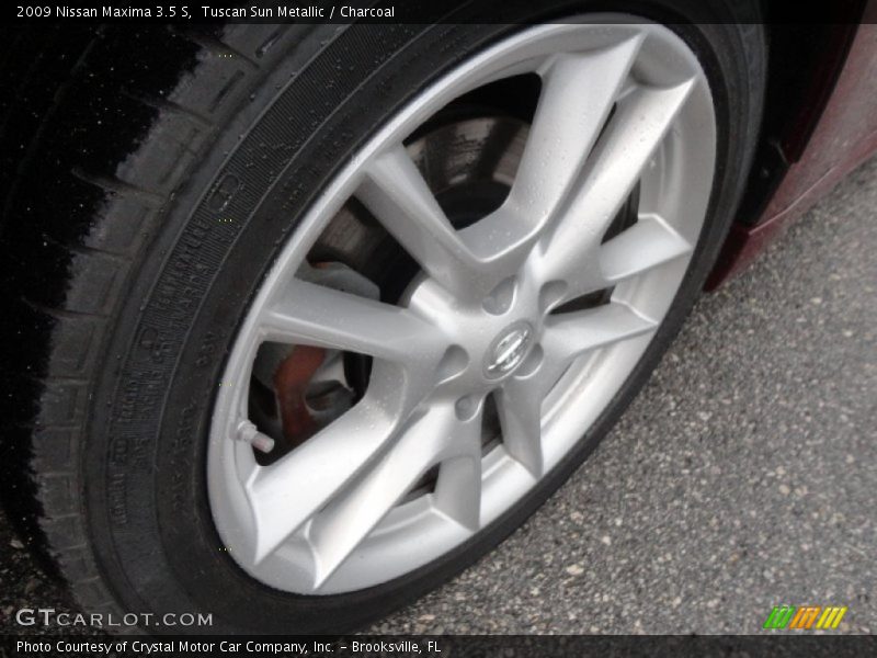 Tuscan Sun Metallic / Charcoal 2009 Nissan Maxima 3.5 S