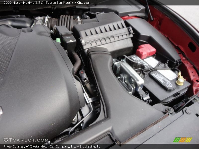 Tuscan Sun Metallic / Charcoal 2009 Nissan Maxima 3.5 S