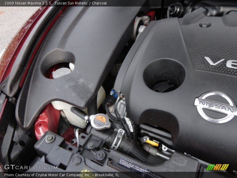 Tuscan Sun Metallic / Charcoal 2009 Nissan Maxima 3.5 S