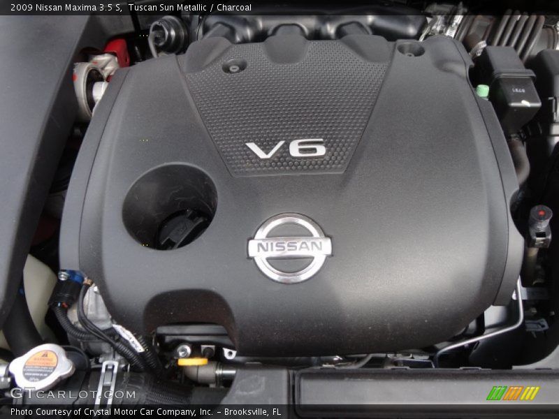 Tuscan Sun Metallic / Charcoal 2009 Nissan Maxima 3.5 S