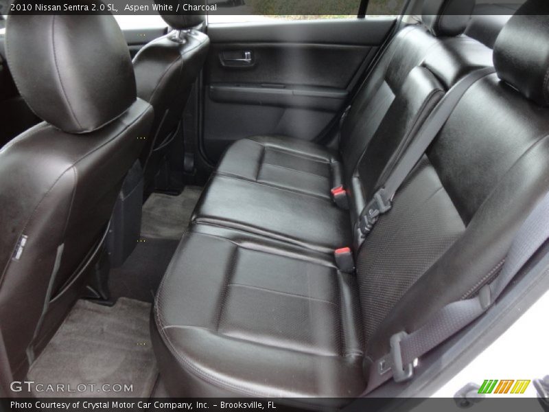  2010 Sentra 2.0 SL Charcoal Interior