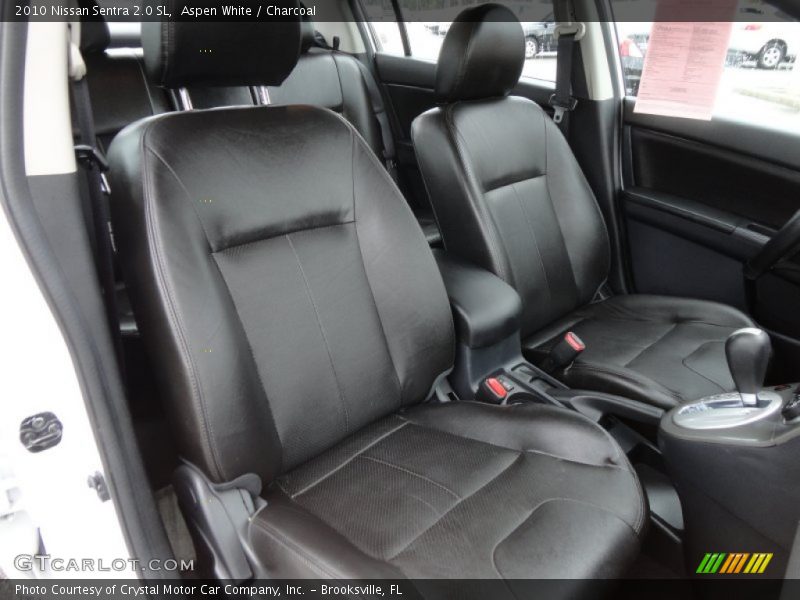Front Seat of 2010 Sentra 2.0 SL
