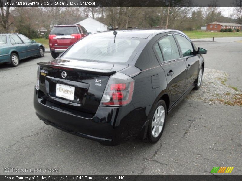 Super Black / Charcoal 2009 Nissan Sentra 2.0 SR