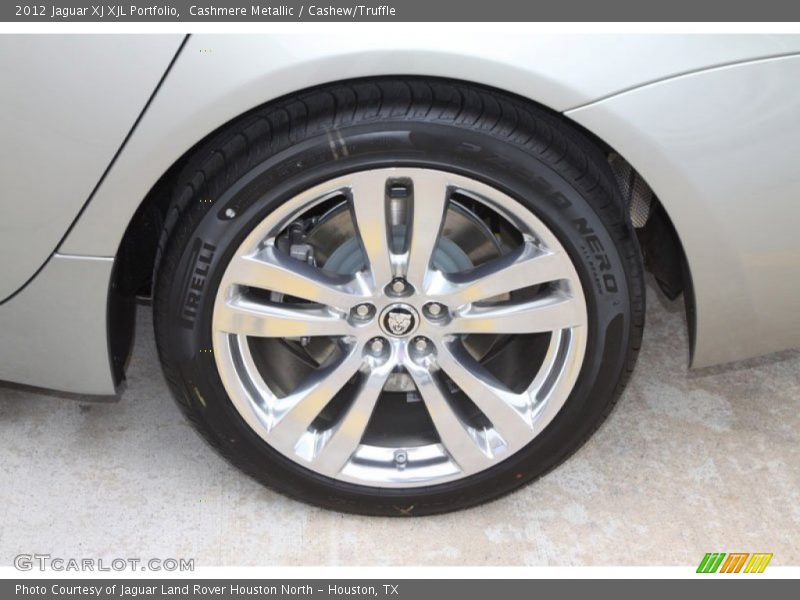 Cashmere Metallic / Cashew/Truffle 2012 Jaguar XJ XJL Portfolio