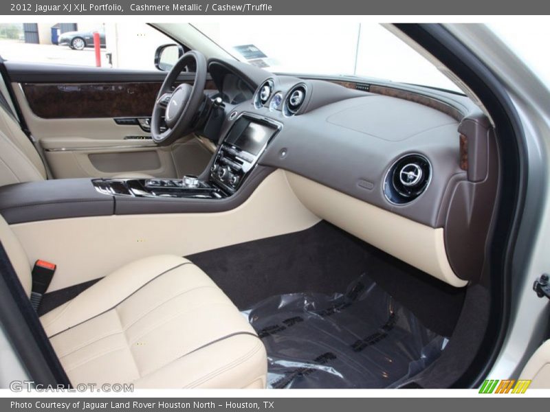  2012 XJ XJL Portfolio Cashew/Truffle Interior