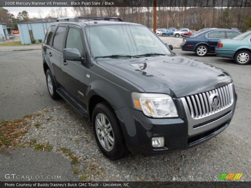 Black Pearl Slate / Black 2008 Mercury Mariner V6 Premier
