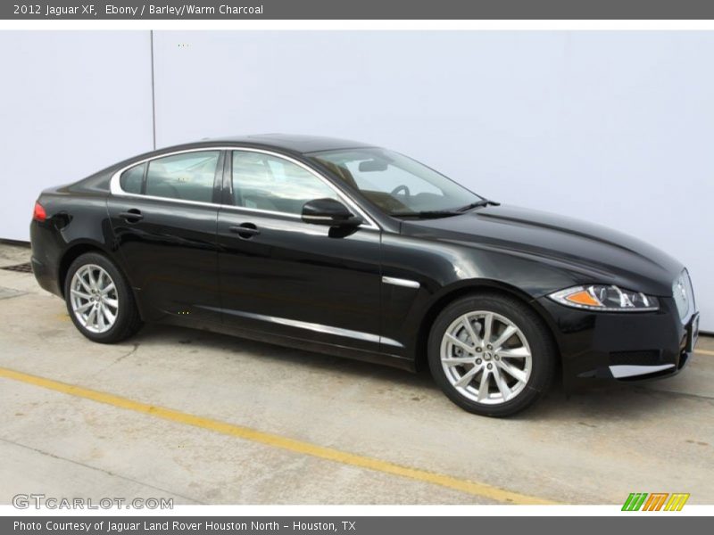 Ebony / Barley/Warm Charcoal 2012 Jaguar XF