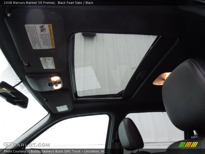 Black Pearl Slate / Black 2008 Mercury Mariner V6 Premier