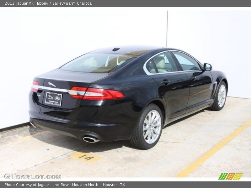 Ebony / Barley/Warm Charcoal 2012 Jaguar XF