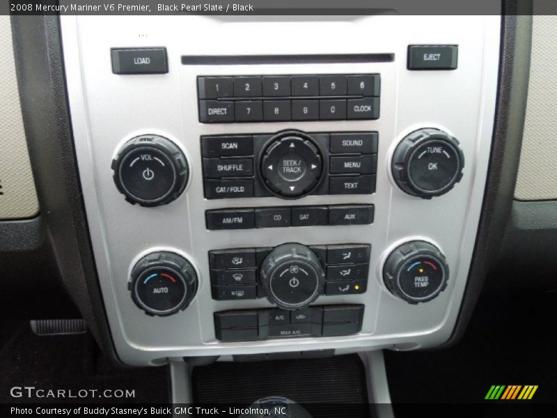 Controls of 2008 Mariner V6 Premier