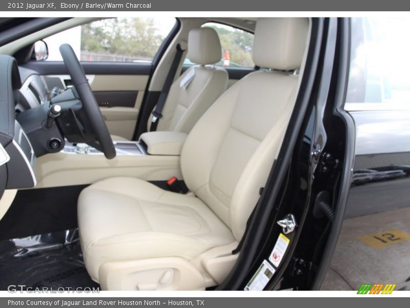 Ebony / Barley/Warm Charcoal 2012 Jaguar XF