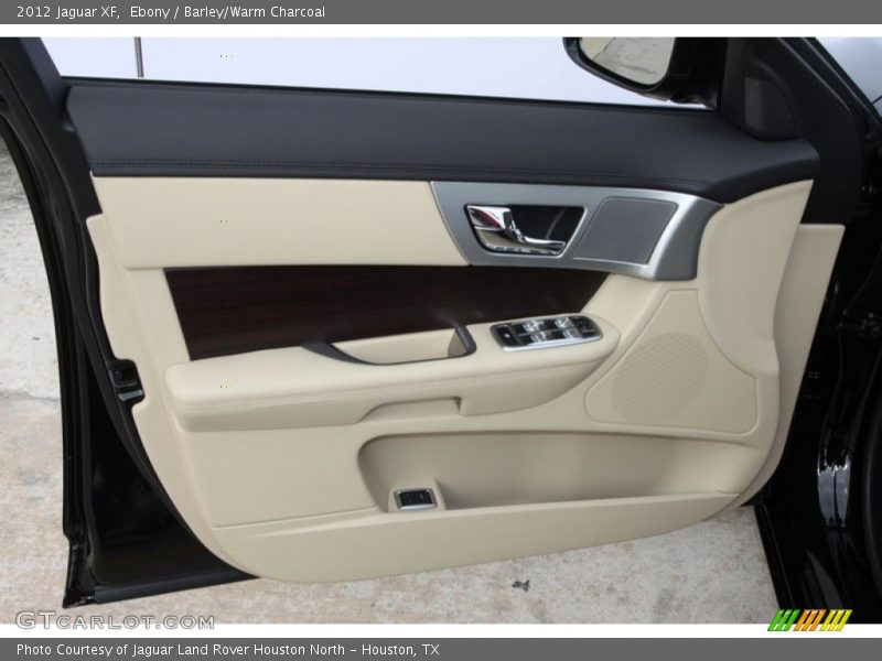 Ebony / Barley/Warm Charcoal 2012 Jaguar XF