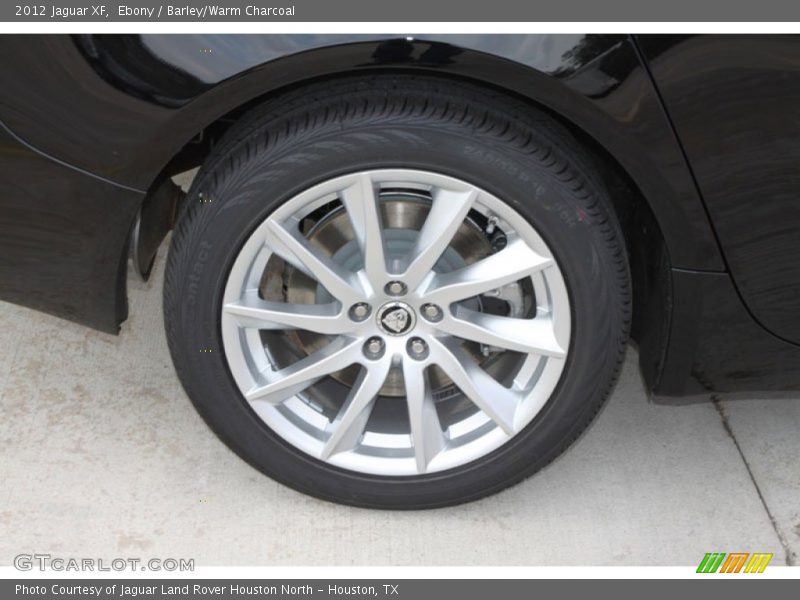 Ebony / Barley/Warm Charcoal 2012 Jaguar XF