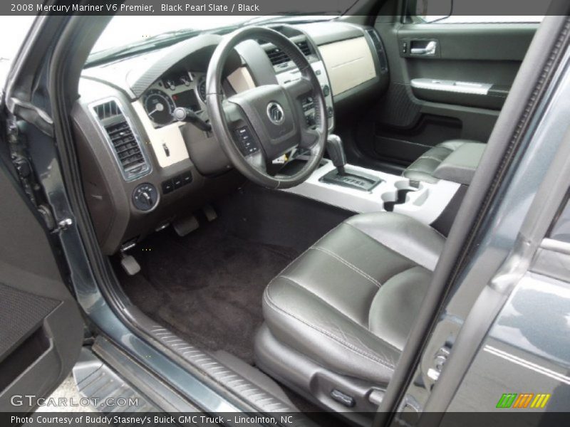 2008 Mariner V6 Premier Black Interior