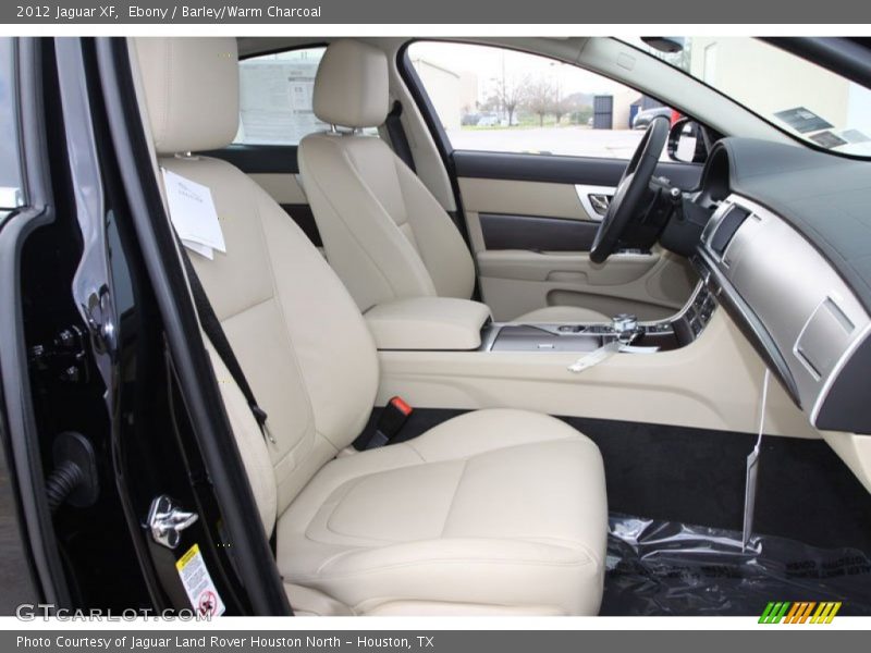 Ebony / Barley/Warm Charcoal 2012 Jaguar XF