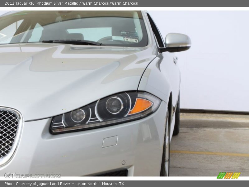 Rhodium Silver Metallic / Warm Charcoal/Warm Charcoal 2012 Jaguar XF