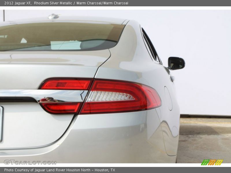 Rhodium Silver Metallic / Warm Charcoal/Warm Charcoal 2012 Jaguar XF