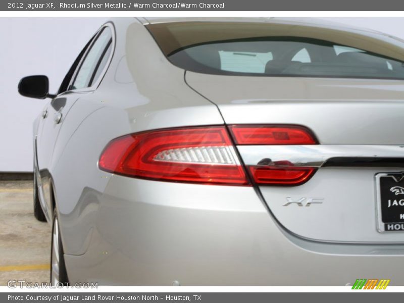 Rhodium Silver Metallic / Warm Charcoal/Warm Charcoal 2012 Jaguar XF