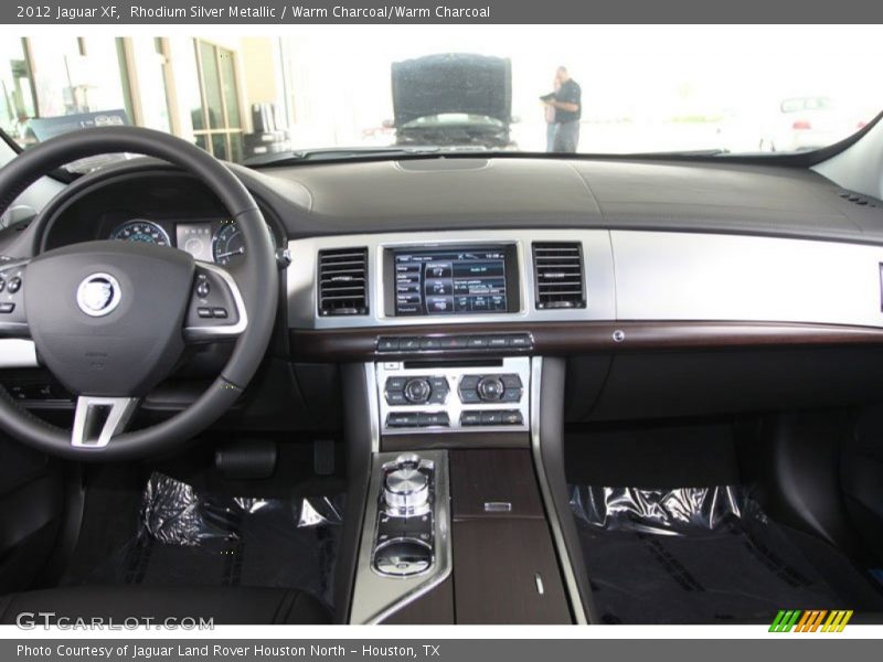 Rhodium Silver Metallic / Warm Charcoal/Warm Charcoal 2012 Jaguar XF