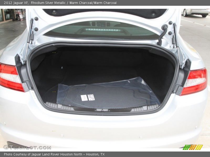 Rhodium Silver Metallic / Warm Charcoal/Warm Charcoal 2012 Jaguar XF