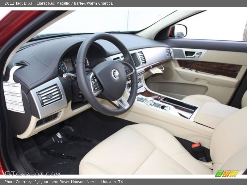  2012 XF  Barley/Warm Charcoal Interior