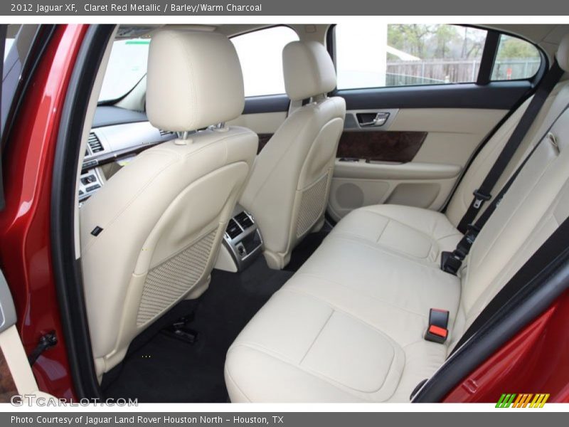 Claret Red Metallic / Barley/Warm Charcoal 2012 Jaguar XF