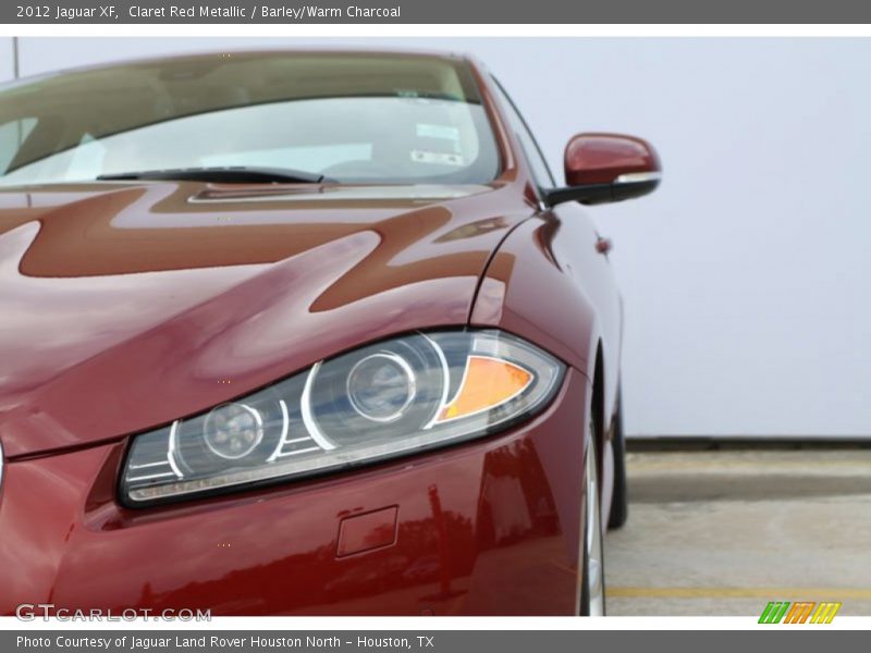 Claret Red Metallic / Barley/Warm Charcoal 2012 Jaguar XF