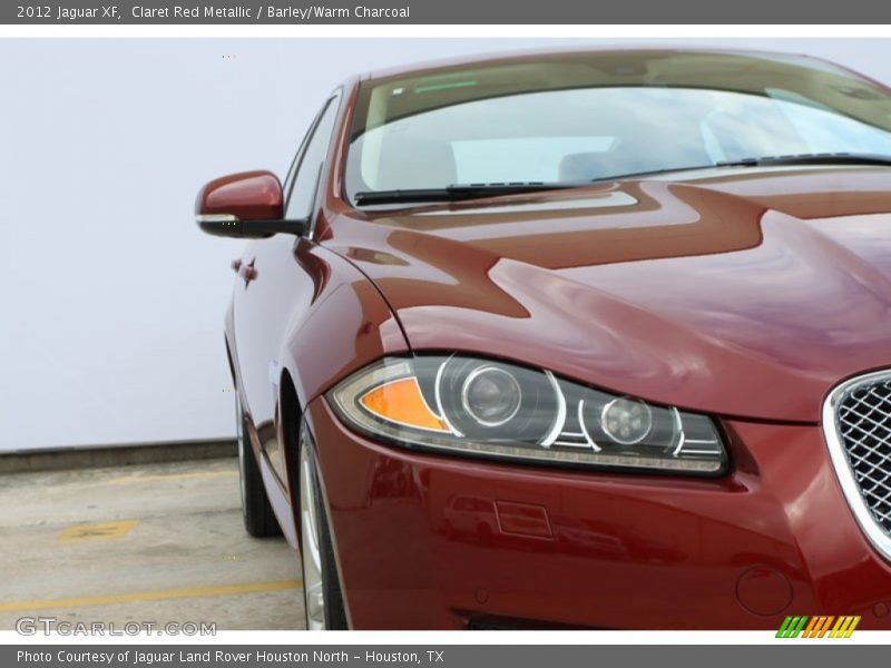 Claret Red Metallic / Barley/Warm Charcoal 2012 Jaguar XF