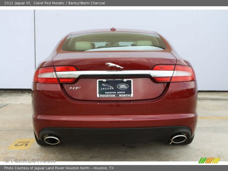 Claret Red Metallic / Barley/Warm Charcoal 2012 Jaguar XF