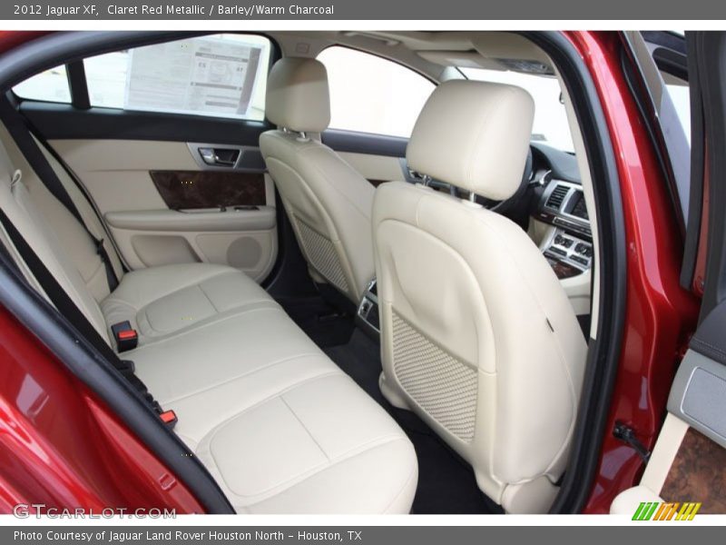 Claret Red Metallic / Barley/Warm Charcoal 2012 Jaguar XF