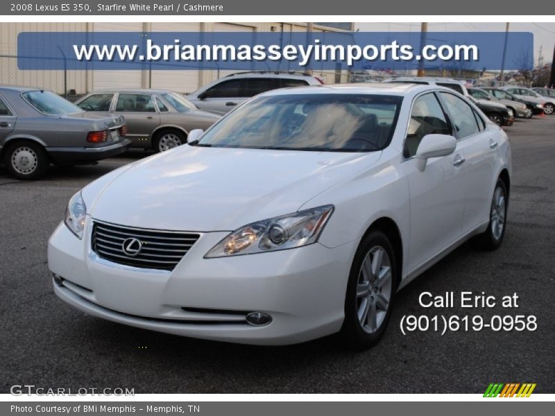 Starfire White Pearl / Cashmere 2008 Lexus ES 350