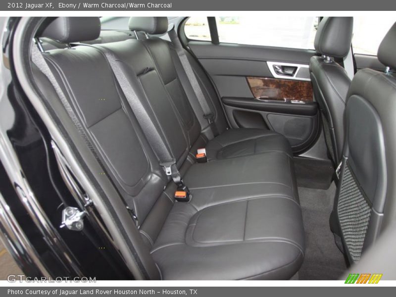 Ebony / Warm Charcoal/Warm Charcoal 2012 Jaguar XF