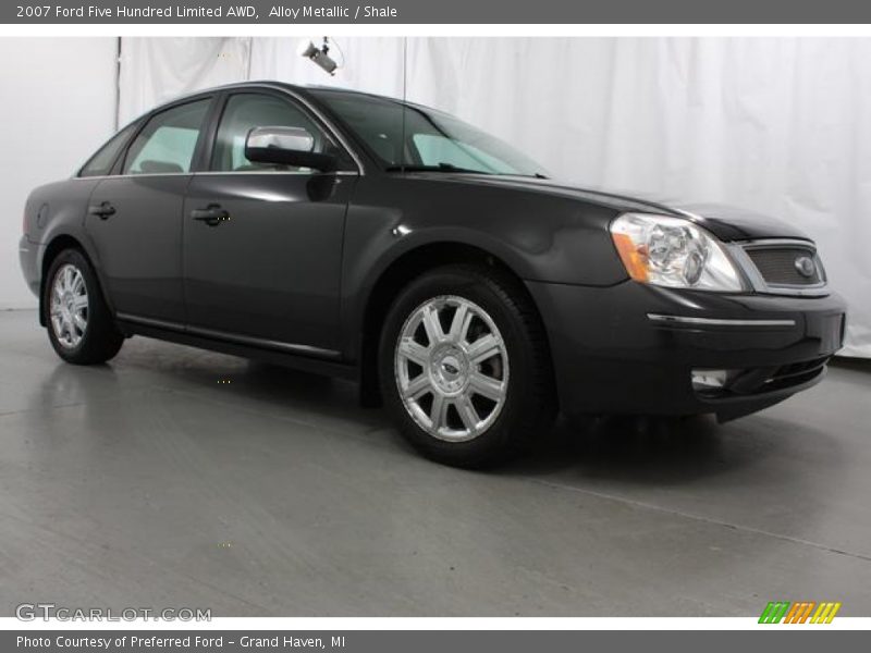 Alloy Metallic / Shale 2007 Ford Five Hundred Limited AWD
