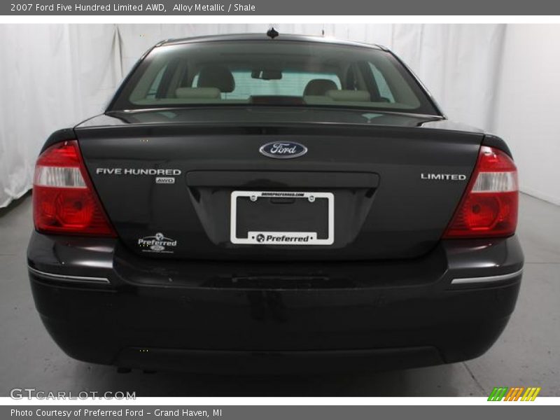 Alloy Metallic / Shale 2007 Ford Five Hundred Limited AWD