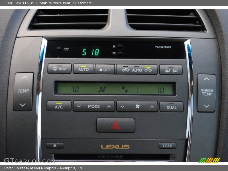 Starfire White Pearl / Cashmere 2008 Lexus ES 350