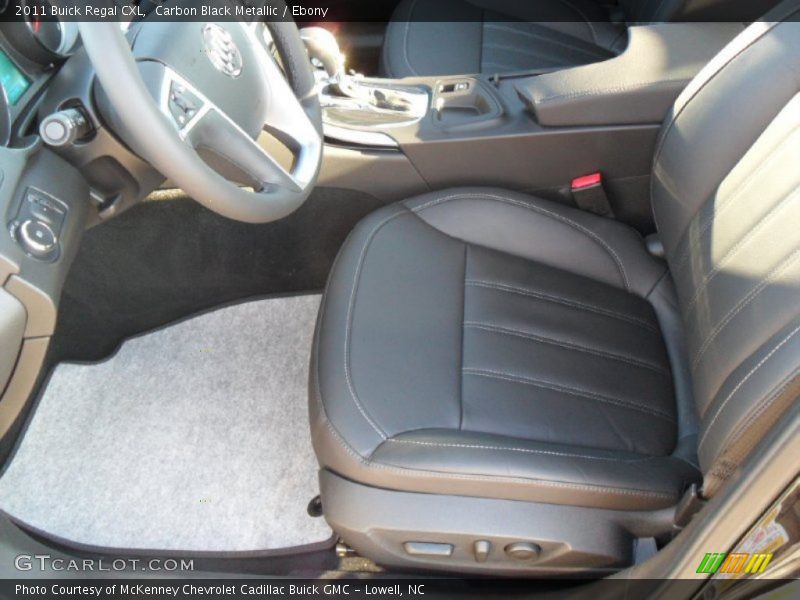 Carbon Black Metallic / Ebony 2011 Buick Regal CXL