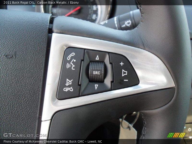 Carbon Black Metallic / Ebony 2011 Buick Regal CXL