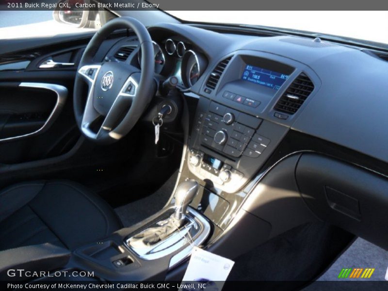 Carbon Black Metallic / Ebony 2011 Buick Regal CXL