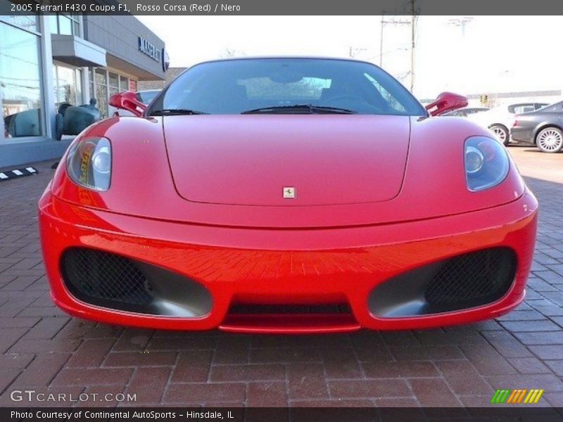 Rosso Corsa (Red) / Nero 2005 Ferrari F430 Coupe F1