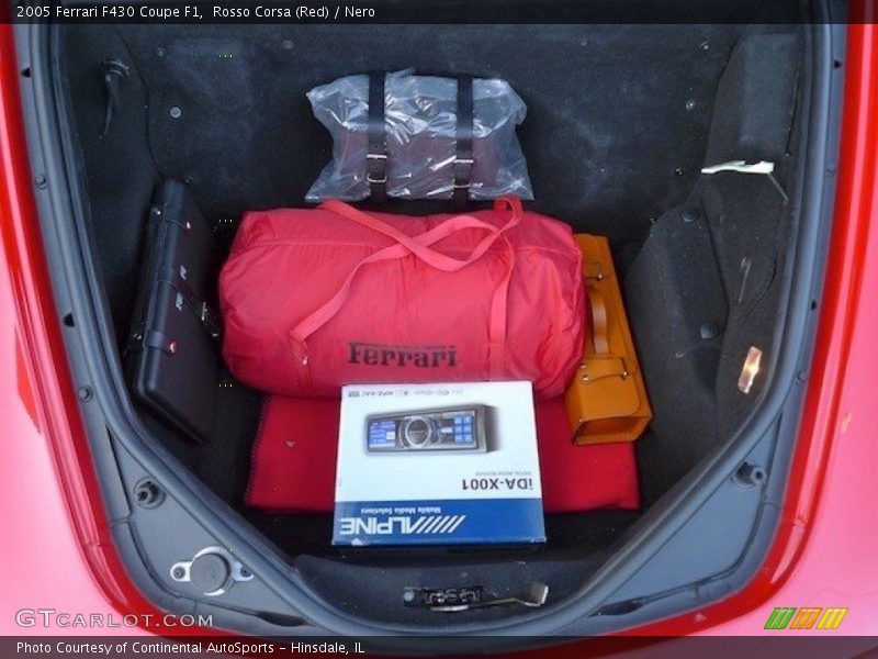 Rosso Corsa (Red) / Nero 2005 Ferrari F430 Coupe F1